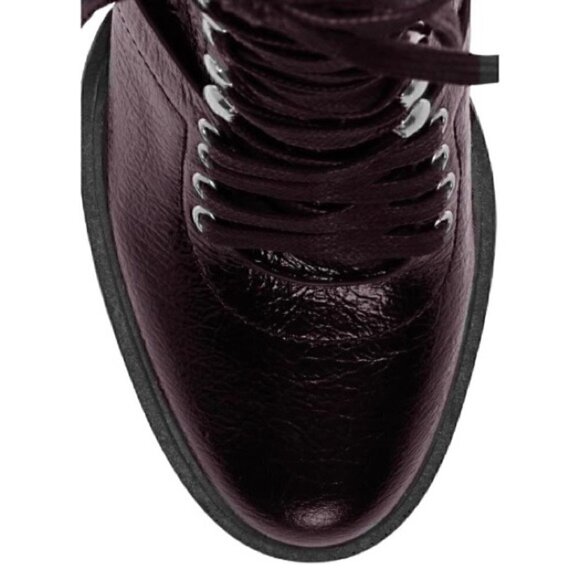 Vince Camuto Ermania Bootie Black deep red leather - Picture 6 of 14